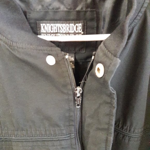 Mens Black Flying Jacket 3X - Picture 6 of 7